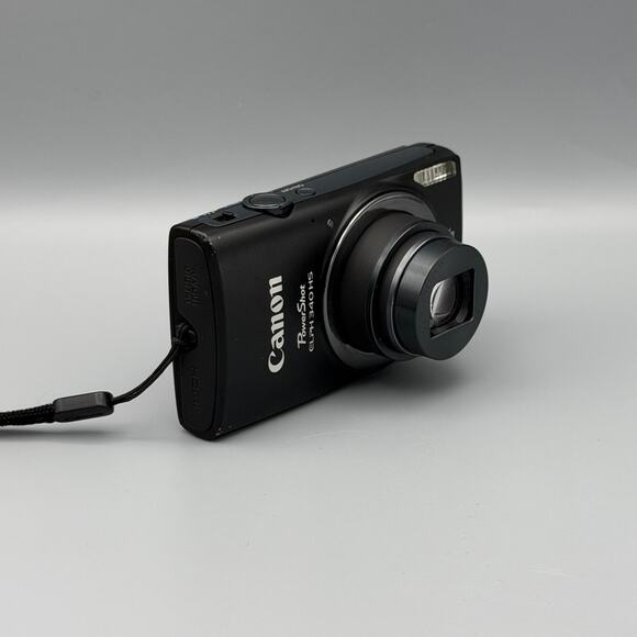 Canon PowerShot ELPH 340 HS Digital Camera | 16MP | Black - Picture 3 of 6